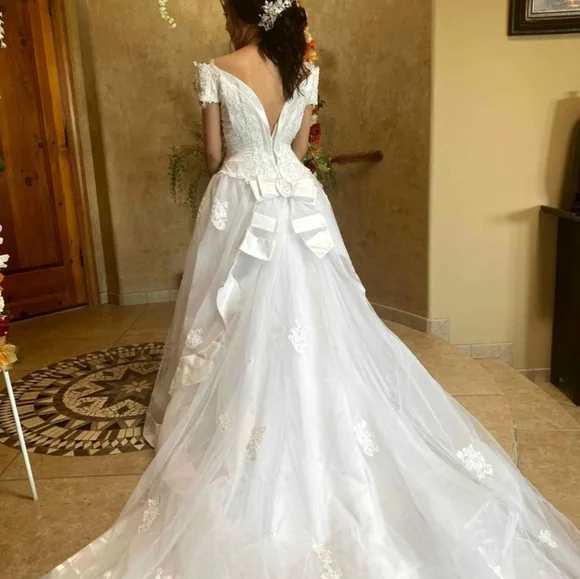 Bridal silver hair piece
